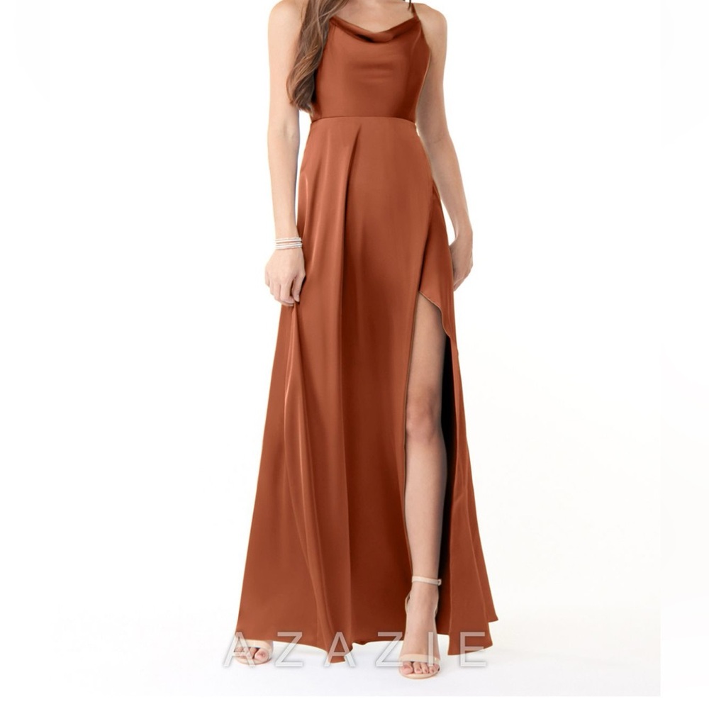 Azazie Naomie In Cedar Rose